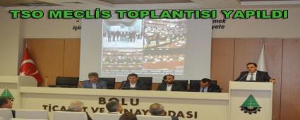 TSO MECLS TOPLANTISI YAPILDI