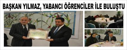 BAKAN YILMAZ, YABANCI RENCLER LE BULUTU