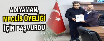 ADIYAMAN, MECLS YEL N BAVURDU