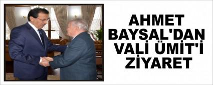 AHMET BAYSAL'DAN VAL MT' ZYARET