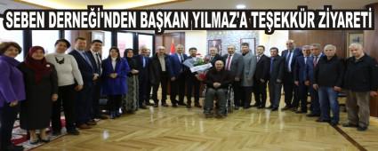 SEBEN DERNE'NDEN BAKAN YILMAZ\'A TEEKKR ZYARET
