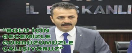 DOANAY: BOLU N GECEMZLE GNDZMZLE ALIIYORUZ