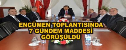 ENCMEN TOPLANTISINDA 7 GNDEM MADDES GRLD