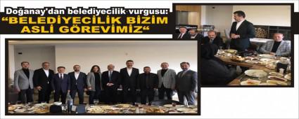 Doanay\'dan belediyecilik vurgusu