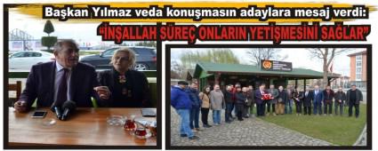 Bakan Ylmaz veda konumasn adaylara mesaj verdi