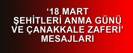 18 Mart anakkale ehitlerini Anma Gn  Mesajlar