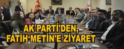 AK PART\'DEN, FATH METN\'E ZYARET