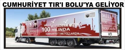 CUMHURYET TIR\'I BOLU\'YA GELYOR