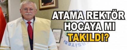 ATAMA REKTR HOCAYA MI TAKILDI?