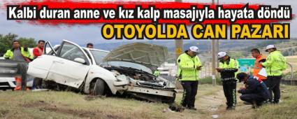 Kalbi duran anne ve kz kalp masajyla hayata dnd