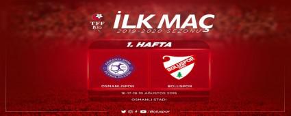 TFF 1. Lig 2019-2020 sezonu fikstr ekildi