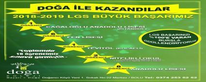 Doa Koleji LGS\'ye damgasn vurdu