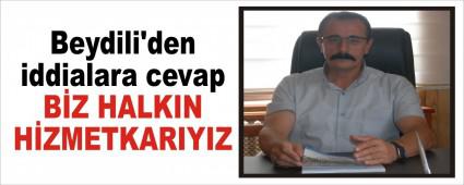 Beydili\'den iddialara cevap