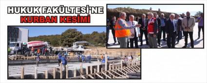 HUKUK FAKLTES\'NE KURBAN KESM