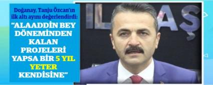 Doanay, Tanju zcan\'n ilk alt ayn deerlendirdi: