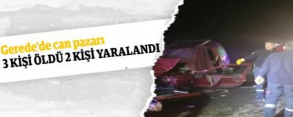 Gerede\'de can pazar