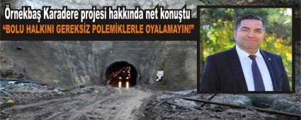 rnekba Karadere projesi hakknda net konutu