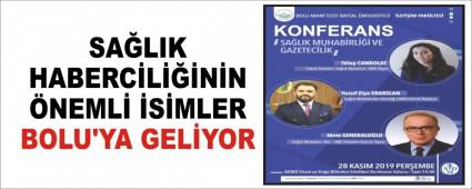 SALIK HABERCLNN NEML SMLER BOLU\'YA GELYOR