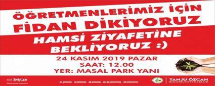 BELEDYE\'DEN BARETMEN VE  RETMENLER N HATIRA ORMANI