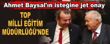 Ahmet Baysal\'n isteine jet onay