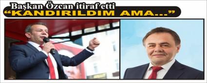 Bakan zcan itiraf etti