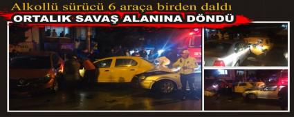 Alkoll src  6 araa birden dald