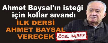 Ahmet Baysal\'n istei iin kollar svand