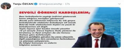 zcan\'dan rencilere mesaj