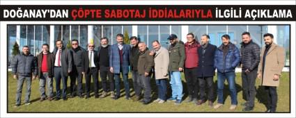 DOANAY\'DAN PTE SABOTAJ DDALARIYLA LGL AIKLAMA