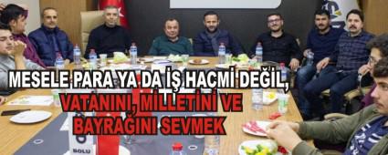 MESELE PARA YA DA  HACM DEL, VATANINI, MLLETN VE BAYRAINI SEVMEK