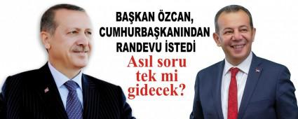 BAKAN ZCAN, CUMHURBAKANINDAN RANDEVU STED