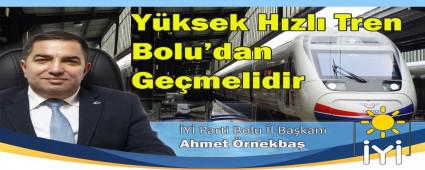 YKSEK HIZLI TREN BOLU\'DAN GEMELDR
