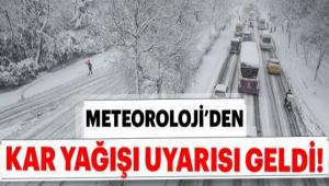 Meteoroloji\'den kar aklamas