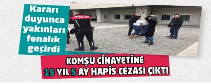 Karar duyunca yaknlar fenalk geirdi