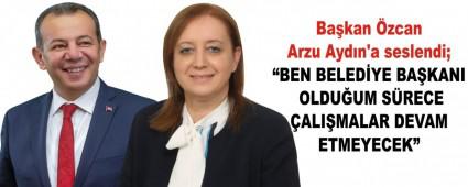 Bakan zcan Arzu Aydn\'a seslendi