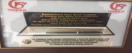 15 TEMMUZ MZES\'NDE BOLU\'DAN BR HATIRA