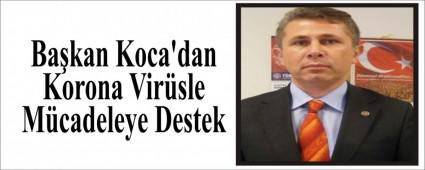 Bakan Koca\'dan Korona Virsle Mcadeleye Destek