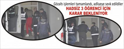 HADSZ 3 RENC N KARAR BEKLENYOR