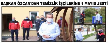 BAKAN ZCAN\'DAN TEMZLK LERNE 1 MAYIS JEST