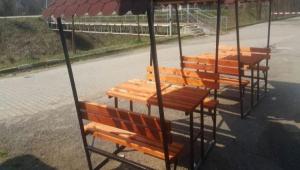 Kent mobilyalar retimi devam ediyor