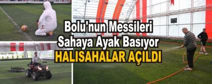 Bolu\'nun Messileri Sahaya Ayak Basyor