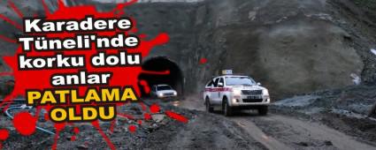 Karadere Tneli\'nde korku dolu anlar