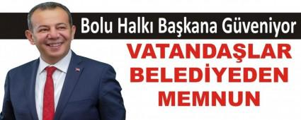 Bolu Halk Bakana Gveniyor