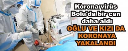 Korona virs Bolu\'da bir can daha ald