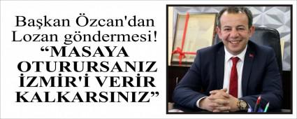 Bakan zcan\'dan Lozan gndermesi!
