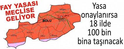 Yasa onaylanrsa 18 ilde 100 bin bina tanacak