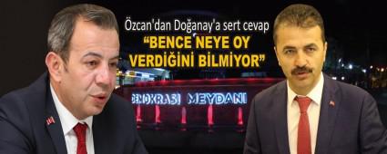 zcan\'dan Doanay\'a sert cevap