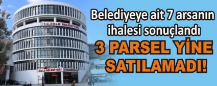 Belediyeye ait 7 arsann ihalesi sonuland