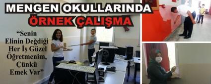 MENGEN OKULLARINDA RNEK ALIMA