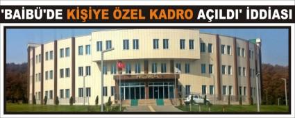 BAB\'DE KYE ZEL KADRO AILDI\' DDASI